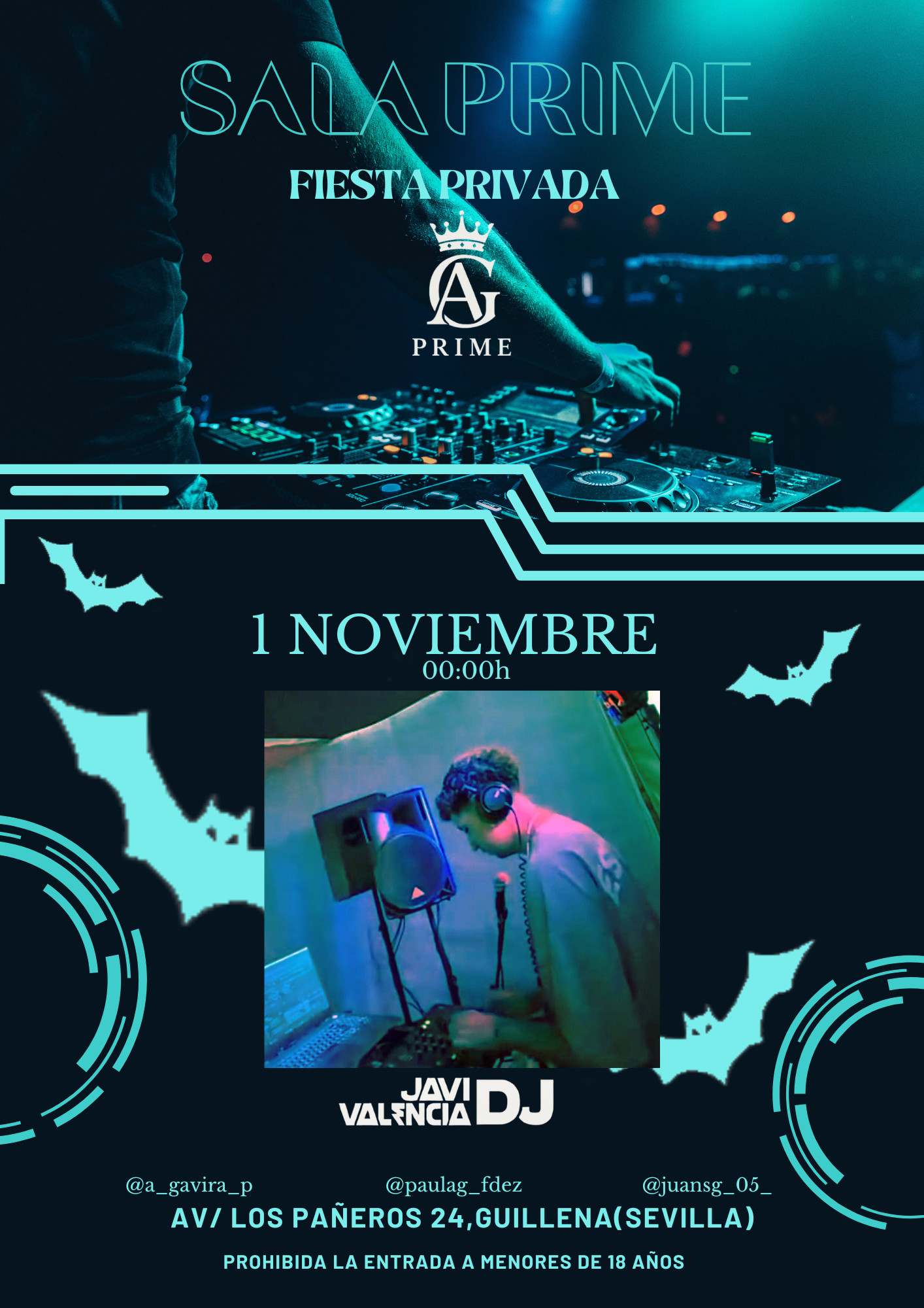 Cartel de la fiesta